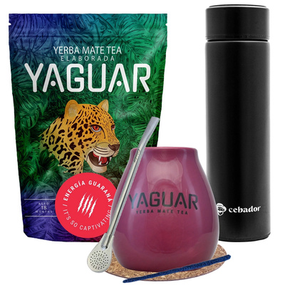 Yerba Mate Yaguar Energia Guarana Termosset