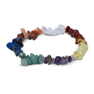 Set med chakrastenar med armband – i presentask