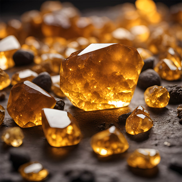 Set med naturstenar, kristaller och rökelse - esoterik, yoga, meditation