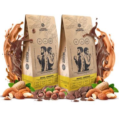 Set Bro Coffee Roastery Brazil Cerrado 2x1kg (2kg)