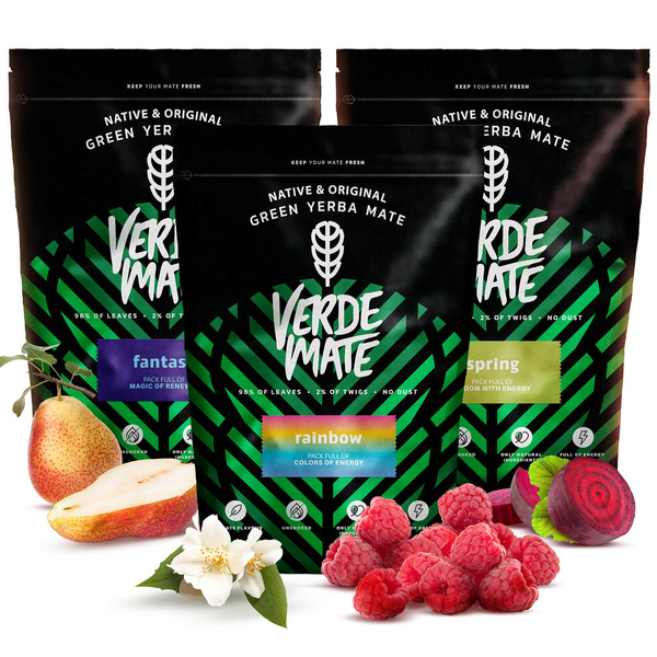 Yerba Mate Set Verde Mate Green 3x400g