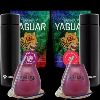 Yerba Mate Set för två + Termos