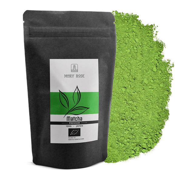 Mary Rose – Japanskt Matcha grönt te (BIO) Premium 100 g