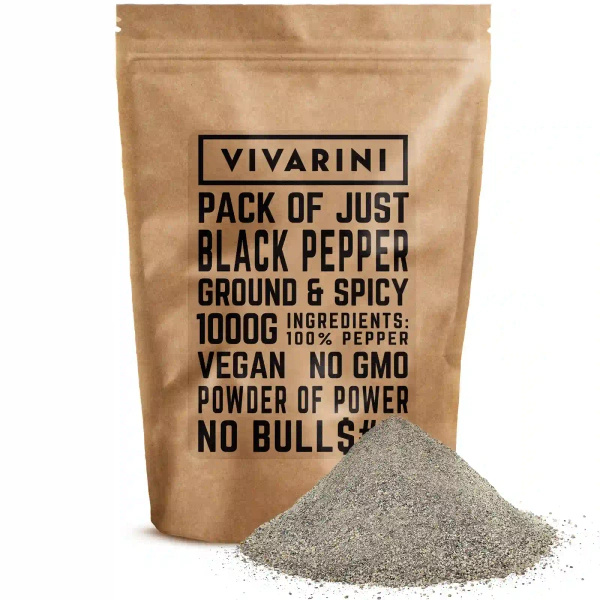 Vivarini – Svartpeppar (mald) 1 kg