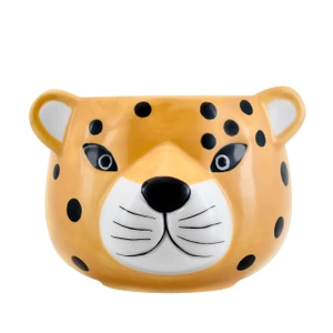 Yerba mate set Verde Mate keramisk kalebass Yaguar Gatito bombilla