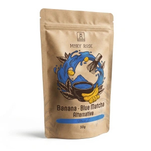 Mary Rose – Blue Matcha Alternative – Banan (pulver) 50 g