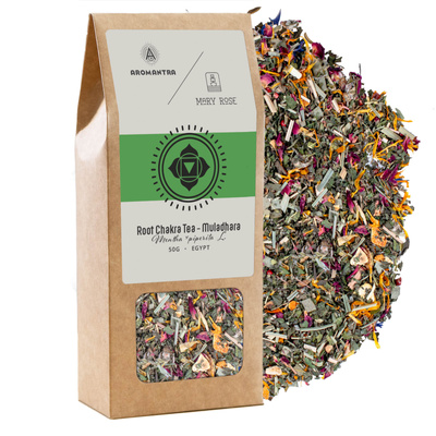 Aromantra x Mary Rose – Rotchakra Te Muladhara (örtte) 50 g