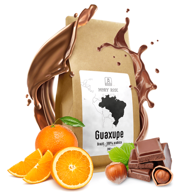 Mary Rose - kaffe från hela bönor Brasilien Guaxupe premium 200 g