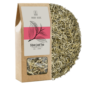 Mary Rose - Silver Leaf Vitt Te - 50g