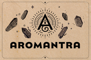 Pappersetikett Aromantra TTL 100mm x 150mm