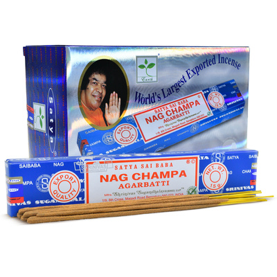 Rökelsepinnar Satya – Nag Champa Agarbatti