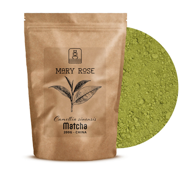 Mary Rose – Kinesiskt Matcha grönt te 200 g
