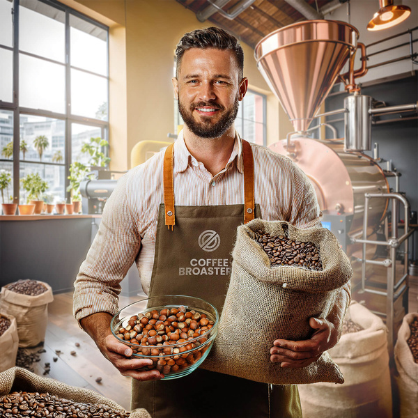 Coffee Broastery - Hela bönor kaffe Brazil Mogiana Premium 1 kg