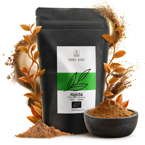 Mary Rose – Rostat Grönt Te Hojicha Powder (BIO) 100 g