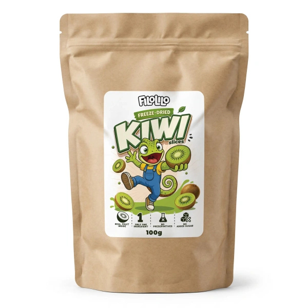 FiloLilo – Frystorkad kiwi (skivor) 100 g