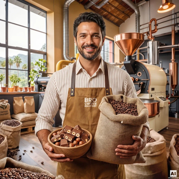 Bro Coffee Roastery – Hela bönor kaffe Crema Rumba 400 g
