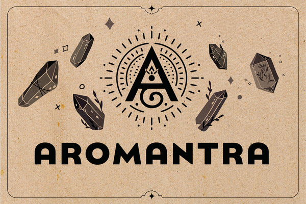 Pappersetikett Aromantra TTL 100mm x 150mm