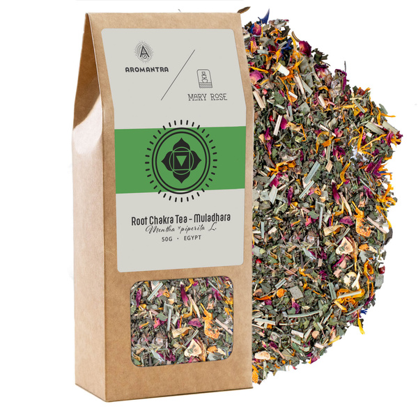 Aromantra x Mary Rose – Rotchakra Te Muladhara (örtte) 50 g