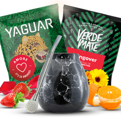 Yerba Mate Grön Matero Bombilla Tillbehörssats