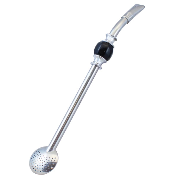 Bombilla Bomba med svart sten