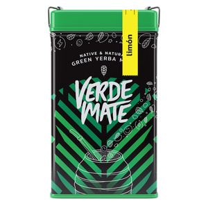 Yerbera – Metallburk + Verde Mate Green Limón 0,5 kg