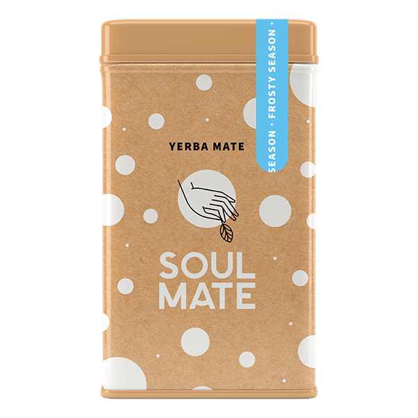 Yerbera – Metallburk + Soul Mate Orgánica Frosty Season 0,5 kg