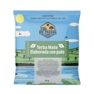 Yerba Mate Rio Parana 7x50g provset + tillbehör