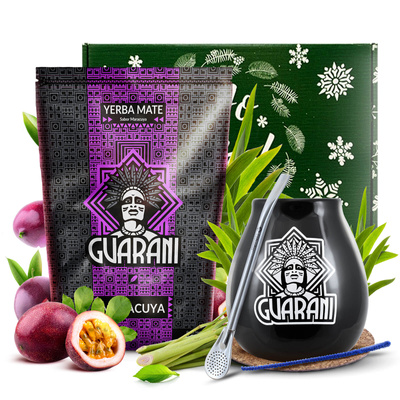 Presentpaket Yerba Mate Guarani Maracuya 0,5kg