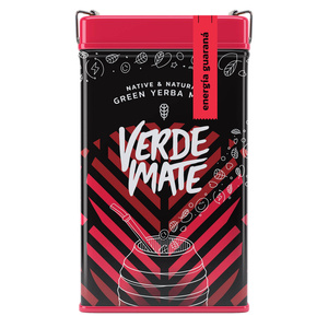 Yerbera – Metallburk + Verde Mate Green Energia Guarana 0,5 kg