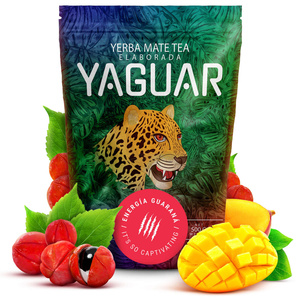 Yerba Mate Yaguar Energia 500 g kalebass termos set