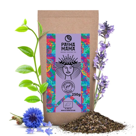 Guayusa Pachamama Lavanda - ekologiskt certifierad guayusa med lavendel - 250 g