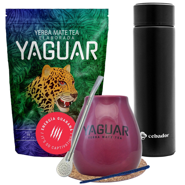 Yerba Mate Yaguar Energia Guarana Termosset