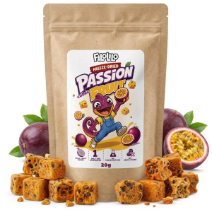 FiloLilo – Frystorkad passionsfrukt (tärningar) 20 g