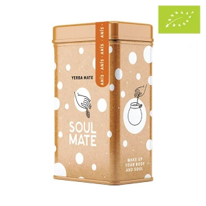 Yerbera – Metallburk + Soul Mate Orgánica Anís 0,5 kg