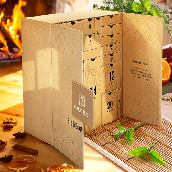 Adventskalender – teer, matcha och tillbehör – Mary Rose