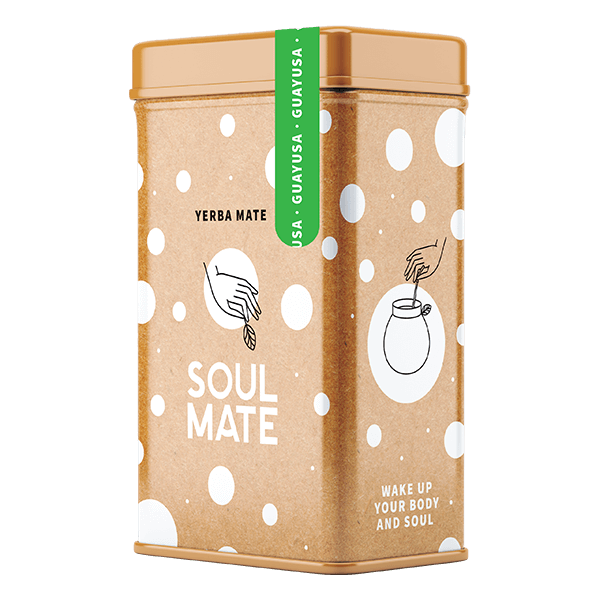 Yerbera – Metallburk + Soul Mate Orgánica Guayusa 0,5 kg