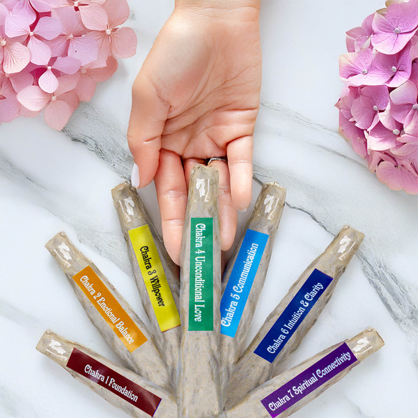 Rep rökelse Yogi & Yogini Naturals – Sju Chakran