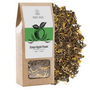 Mary Rose - Green Apple Power Grönt te - 50 g