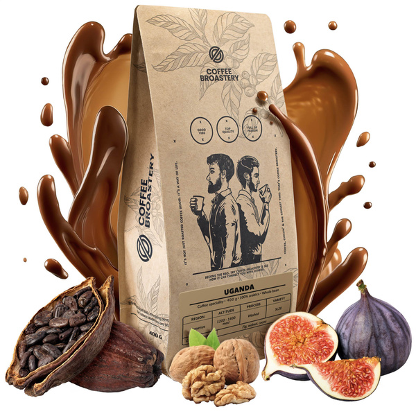 Bro Coffee Roastery - Hela bönor kaffe Uganda Kanyenye Speciality 400 g