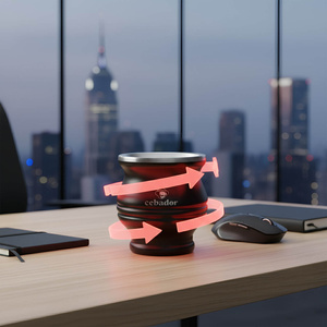 TermoColador – termosmugg för yerba mate – 190 ml (svart)