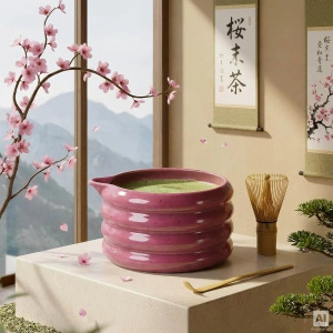 Presentset: japanskt premiummatcha + matchawan + bambutillbehör
