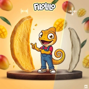 FiloLilo – Frystorkad mango (skivor) 20 g