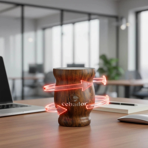 Tillbehörsset för yerba mate: Kalebass + Termosflaska + Bombilla