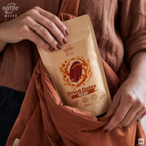 Nustino Bites – Torkade Dadlar – Caramel Peanut 100 g