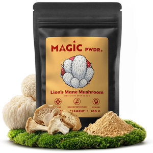 Magic Pwdr – Lion’s Mane – Igelkottstaggsvamp 100 g