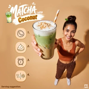 Mary Rose – Coconut Matcha Latte 100 g