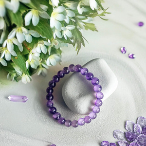 Armband med ametist