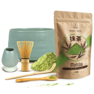 Set för bryggning av Matcha te