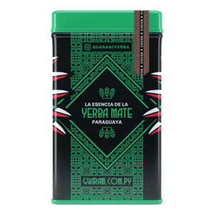 Yerbera – Metallburk + Guarani Cocoa 0,5 kg
