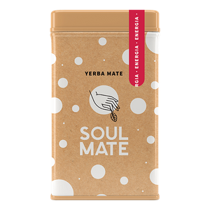Yerbera – Metallburk + Soul Mate Orgánica Energia 0,5 kg
